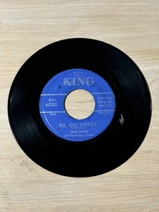 James Brown — I'll Go Crazy / Lost Someone — Rare Funk Soul 45 King G+ - Picture 1 of 4