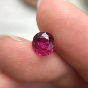 1.70 Carat Natural Red Ruby Cushion Cut Loose Gemstone - Picture 1 of 5