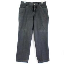 Vintage Woolrich Jeans Pants Women's Size 10 Petite Black Four Pocket Design