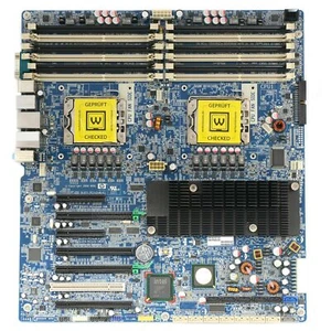 HP Z800 Workstation Mainboard Gen 001 002 Quad Core LGA1366 Motherboard 1. Gen - Bild 1 von 4