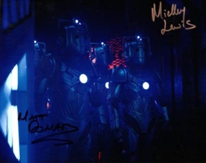 Autógrafo de Doctor Who: MATT DOMAN & MICKY LEWIS (Ascensión de los Cybermen) - Imagen 1 de 1