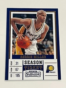 2017 Contenders Draft Picks Basketball #41a - Reggie Miller - Indiana Pacers - Picture 1 of 2