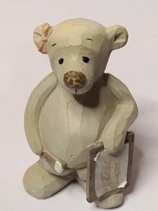 Bear Necessities TALLOO-LAH Collectable Figurine Shabby Chic Distressed Finish - Bild 1 von 5