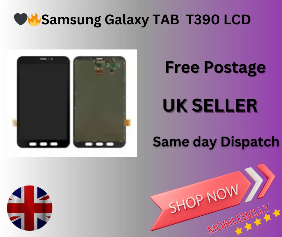 Per Samsung Galaxy Tab Active 2 8 T395/T390 Touch Screen + Gruppo Display LCD - Immagine 1 di 1