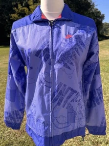 Nike International Windbreaker Jacket Size Small S Purple RN 56323 SID Vintage - Picture 1 of 15