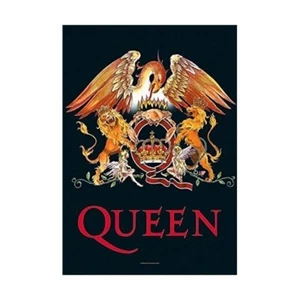 QUEEN Cresta Logo Tapiz Tela Tela Póster Bandera Pared Banner 30" x 40" - Imagen 1 de 1