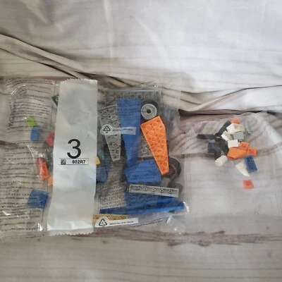 Lego City Rescue Helicopter? Bag 3 And Parts Bag Replace Parts Building Toy - Image 1 of 4