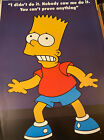 The Simpsons TV Show Series BART SIMPSON Poster Glossy Finish 