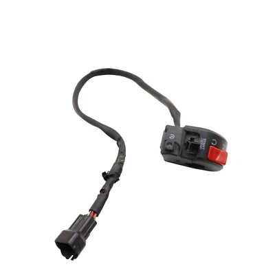 KAWASAKI NINJA ZX10R 2016-2020 INTERRUPTOR DE APAGADO CLIP DERECHO EN MANGO ARRANQUE PARADA APAGADO Foto 1 de 4