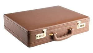 Nuevo Maletín de Viaje de Cuero con Cerradura Combinada Oficina Negocios Bolso de Mano - Imagen 1 de 6