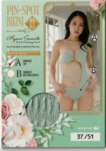HIT'S Ayano Sumida Trading Card Vol.2 pin-spot BIKINI Card 37/51 Japanese Idol - Picture 1 of 2