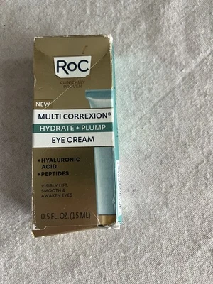 RoC Multi Correxion Hyaluronic Acid Anti Aging Eye Cream Puffiness Hydrate/plump - Image 1 of 4
