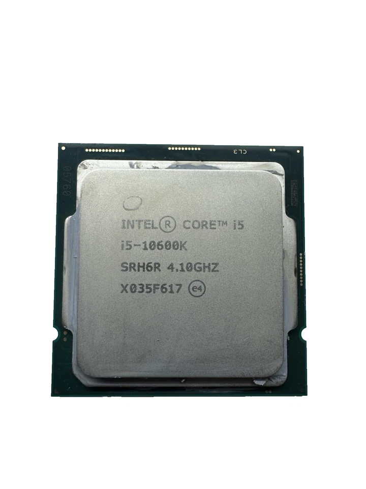 Intel Core i5-10600K 4.10-4.80GHz SRH6R CPU Prozessor LGA 1200 i5-10Th gen. - Bild 1 von 1