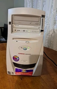 Compact PRESARIO 5032 WORKING COMPUTER TOWER 90's Retro - Picture 1 of 12