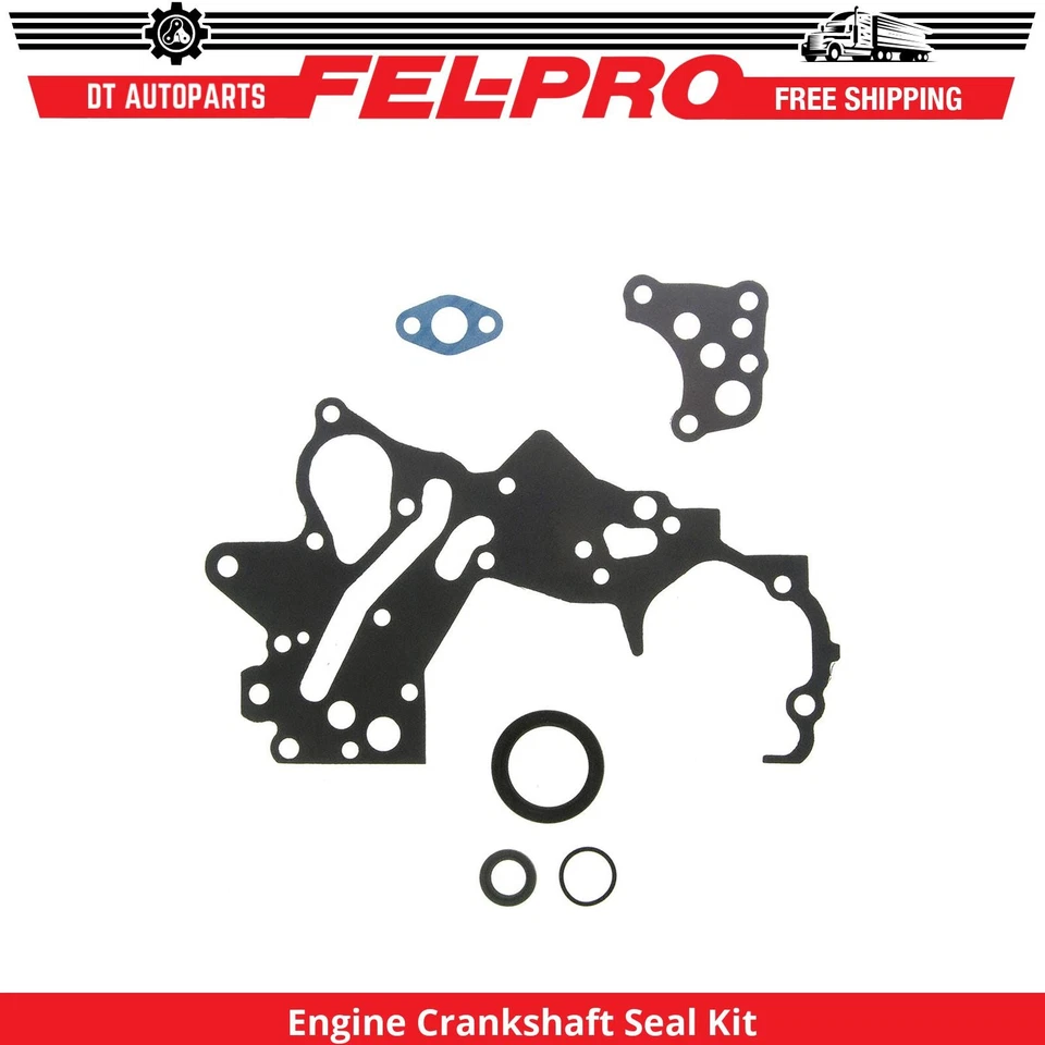 Kit de vedação de virabrequim dianteiro Fel-Pro para 1999-2012 Mitsubishi Galant 2.4L L4 motor - Imagem 1 de 1