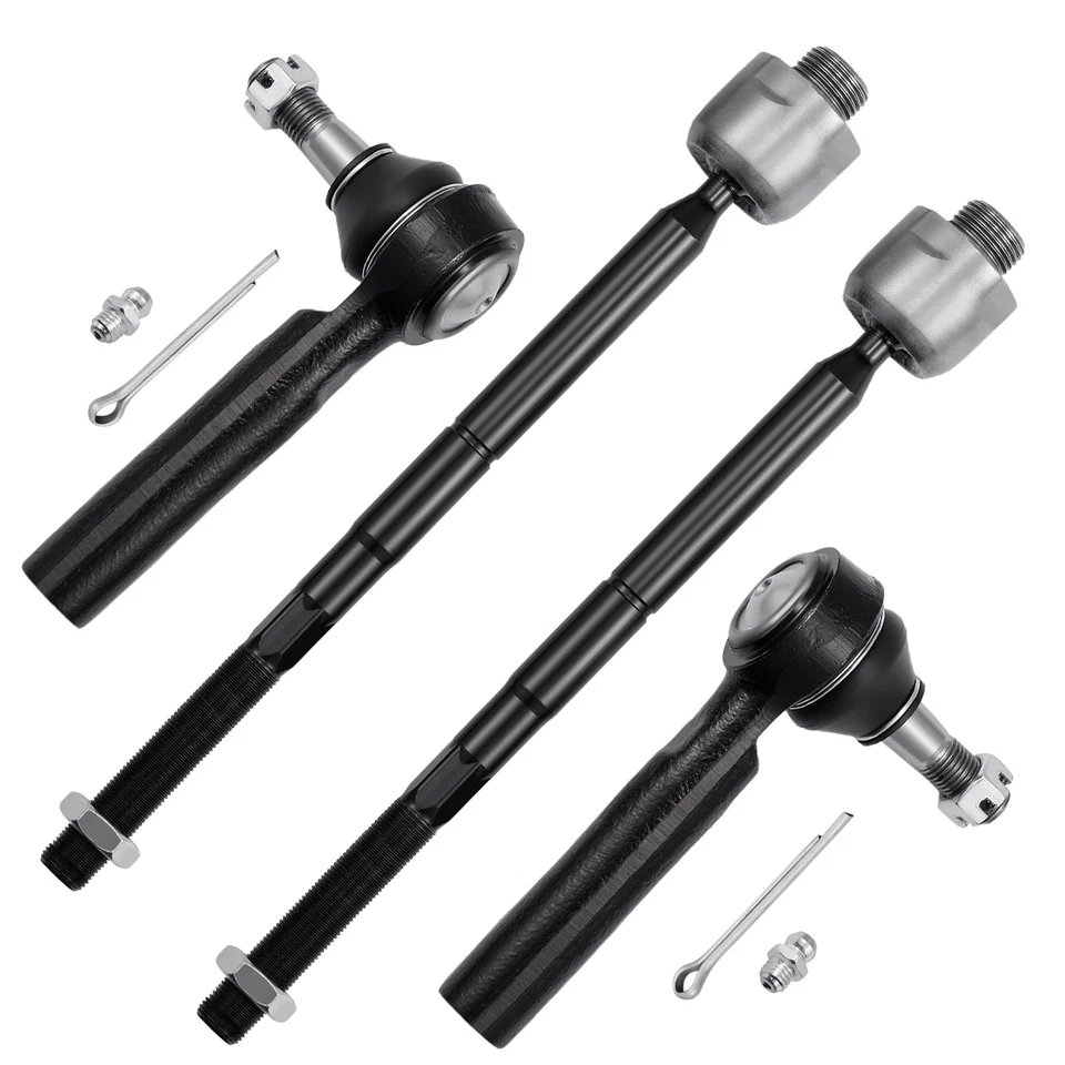 Front Inner and Outer Tie Rods For Cadillac Escalade ESV 2013-2014 6.2L V8 - Imagem 1 de 4