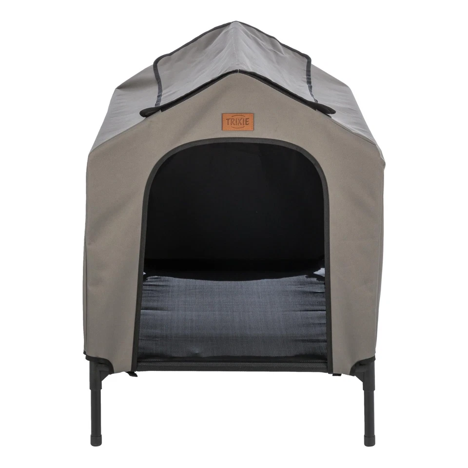 2-in-1 Dog House and Bed - Elevated Indoor/Outdoor Tent with Removable Cover ... - Image 1 of 4