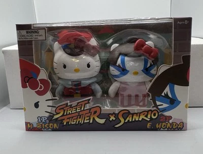 Street Fighter 2014 X Hello Kitty 40 Aniversario Figuras Capcom Nuevo Foto 1 de 4