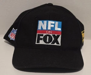 De colección NFL ON FOX Gorra Trasera a Presión Zorro Negro Sombrero Deportivo Fútbol - Imagen 1 de 11