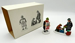 Dept 56 Heritage Village “All Around The Town” Set of Two Figurines #5545-0 - Picture 1 of 7