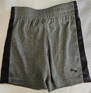 Boy's Black/Gray Puma Shorts/ US Size 2T Boy's Apparel/ Toddler Activewear - Picture 1 of 6