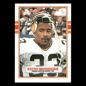 Keith Woodside #375 1989 Topps Green Bay Packers Football Card NFL - Picture 1 of 3