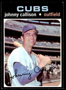 1971 Topps Johnny Callison #12 Chicago Cubs VG-EX