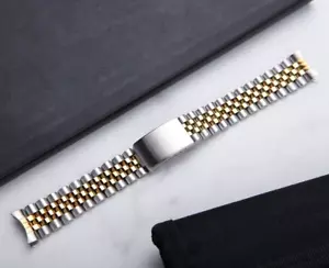 Bracciale Jubilee in oro bicolore da 20 mm compatibile con Rolex e altre marche! - Foto 1 di 4