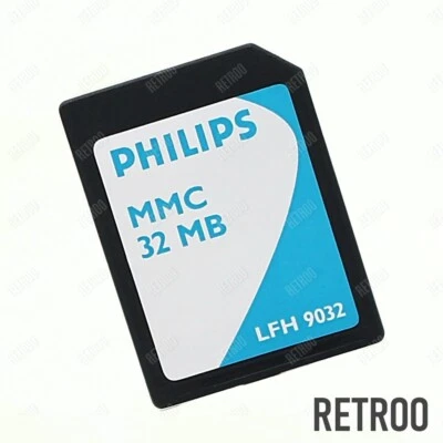 Philips MultiMedia Card 32MB Type-S MMC Memory Card for Cameras/Phones LFH-9032 - Image 1 of 4