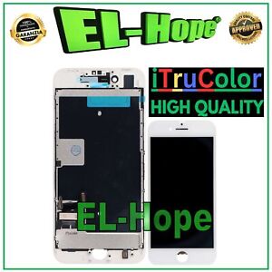 DISPLAY LCD iTruColor HD PER APPLE IPHONE SE 2022 TOUCH VETRO SCHERMO BIANCO