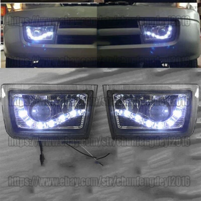 Faro antiniebla LED parachoques delantero L+R para Toyota Land Cruiser Prado 90 1997-2002 Foto 1 de 4