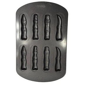 Wilton Keksform Hexe Finger Krallen gruselig Halloween Antihaft 8 Hohlräume - Bild 1 von 7