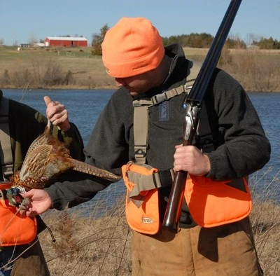 Avery Greenhead Gear Fleece Skull Cap Upland Pheasant Hat Beanie Blaze Orange - Image 1 of 4