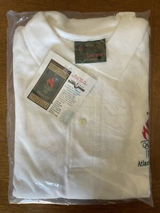 Camisa Polo Vintage Hanes Atlanta Juegos Olímpicos 1996 Colección X-Large - Imagen 1 de 5