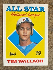 1988 N.L. All-Star #399 Tim Wallach - Montreal Expos - Picture 1 of 2