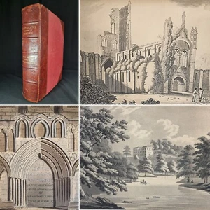 1878 FOLIO History & Antiquities Of the Deanery of Craven County of York PLATES - Picture 1 of 17