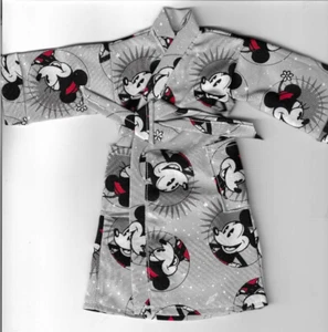 Ropa de muñeca casera - Linda bata con estampado de Mickey que se adapta a Ken/Barbie/ELF R6 - Imagen 1 de 1