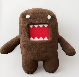 DOMO Classic 13" Plush Fuzzy Brown Anime Nanco Stuffed Animal Domokun - Picture 1 of 3