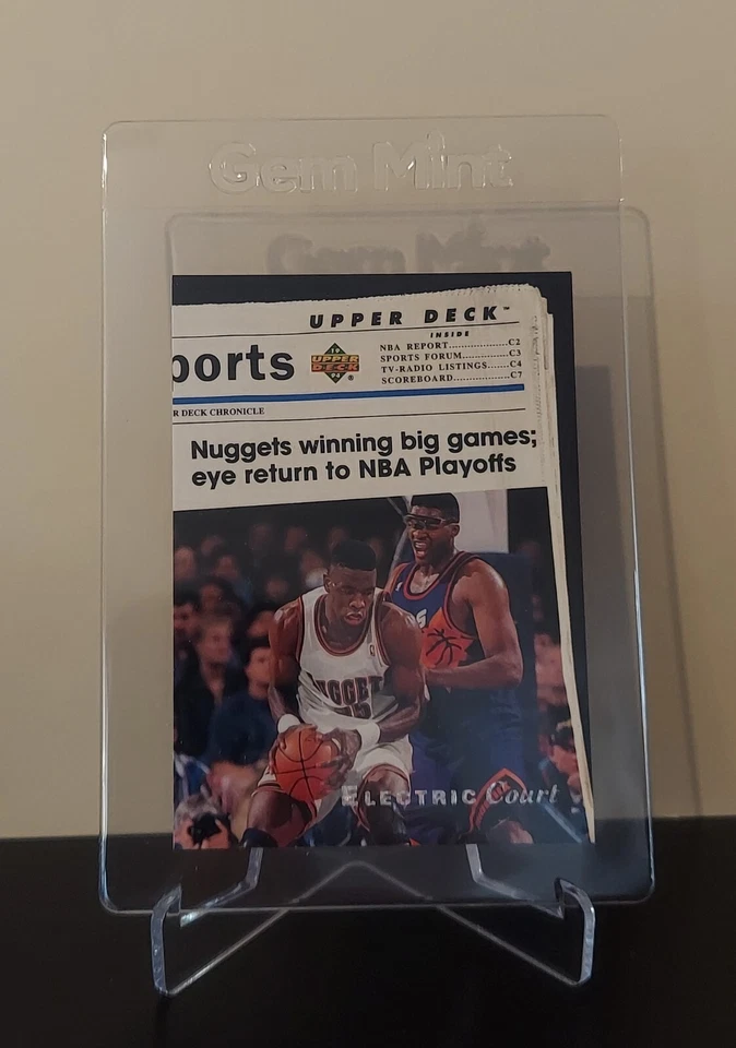 Dikembe Mutombo 1993-94 Upper Deck SE Electric Court #205 - MINT - Image 1 of 2