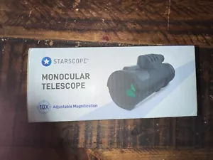 StarScope 10X Adjustable Magnification 30800 Monocular Telescope - Picture 1 of 4