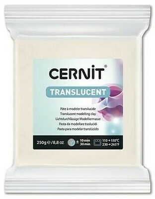 Cernit Translucent 250g Modelados Polímero Clay Serajosy • 11.50€