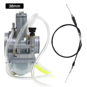 Motorcycle Carburetor 38mm for Husqvarna Yamaha YZ250F Honda CRF250R - Picture 1 of 11