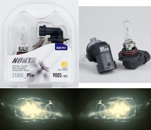 Nokya Warm White 9005 HB3 Nok7911 95W Two Bulbs Head Light High Beam Replace - Picture 1 of 9