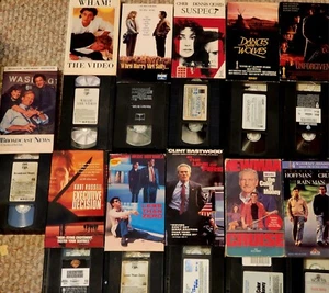 24 Horror VHS Tapes Vintage Awesome Lot of Movies RARE - Picture 1 of 18