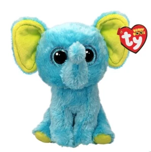 Ty Beanie Boos Trunkles der 6 Zoll blaue Elefant Plüsch 2024 - Bild 1 von 6