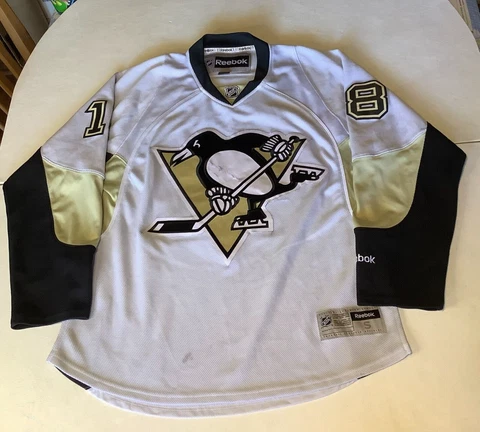 Reebok James Neal Pittsburgh Penguins #18 White Jersey Stitched Adult Size Small Cover
