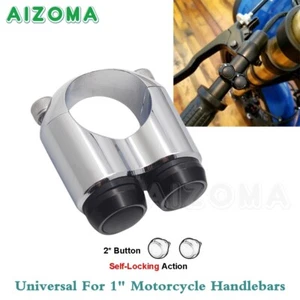 Motorcycle Headlight Fog Lamp Spot Light On-Off Switch Fits 1" (25mm) Handlebar - Picture 1 of 8