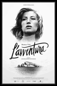 Póster de película L'Aventura Monica Vitti impresión de lona imán nevera 6x8 grande - Imagen 1 de 2
