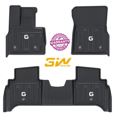 Alfombrillas TPE 3W aptas para Mercedes-Benz Clase G/G500/G550/AMG G63 SUV 2019-2024 Foto 1 de 4