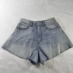 Tinseltown Trompetenshorts Damen 26 W Größe 5 Bailey-Waschung enzymblau Denim-Saum neu - Bild 1 von 10